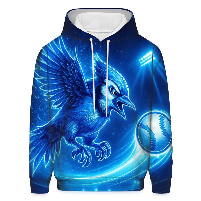 Blue Jays Aurora Fastball Burst custom hoodies