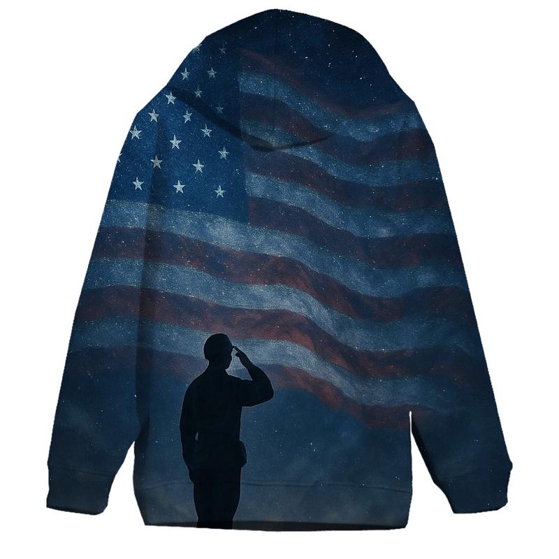 Constellation Oath Over The Silent Flag premium hoodies