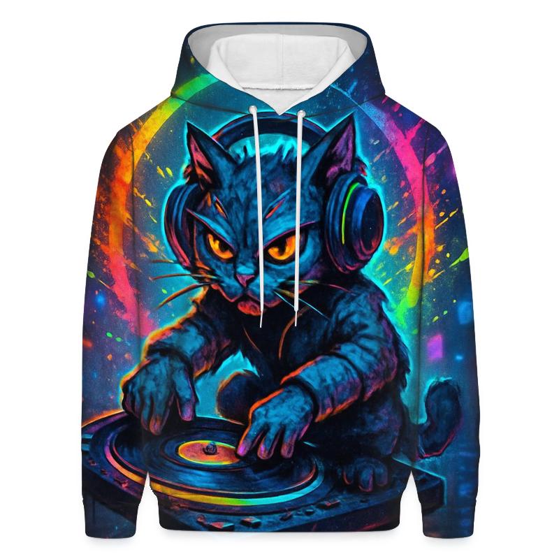 Nebula DJ Alley Cat lightweight hoodies