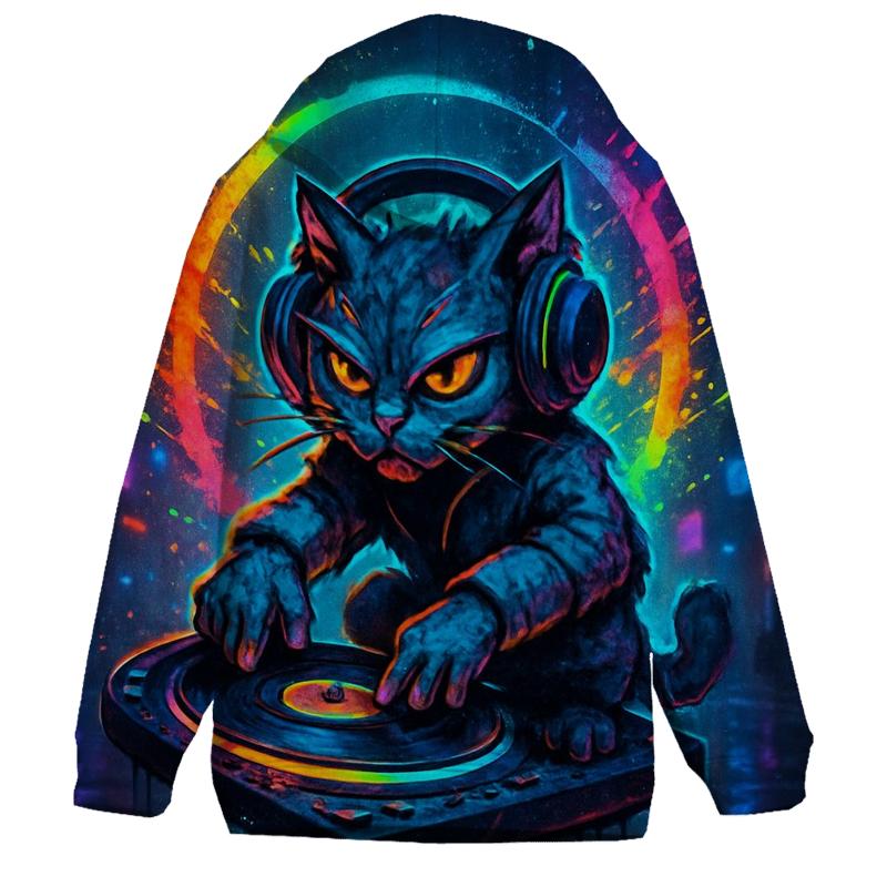 Nebula DJ Alley Cat lightweight hoodies