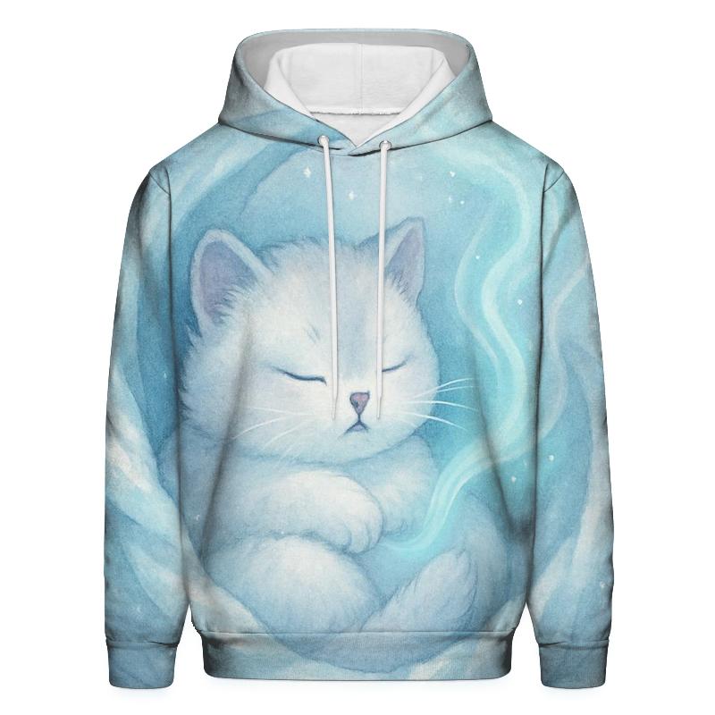 Aurora Blanket Nap Kitten custom hoodies