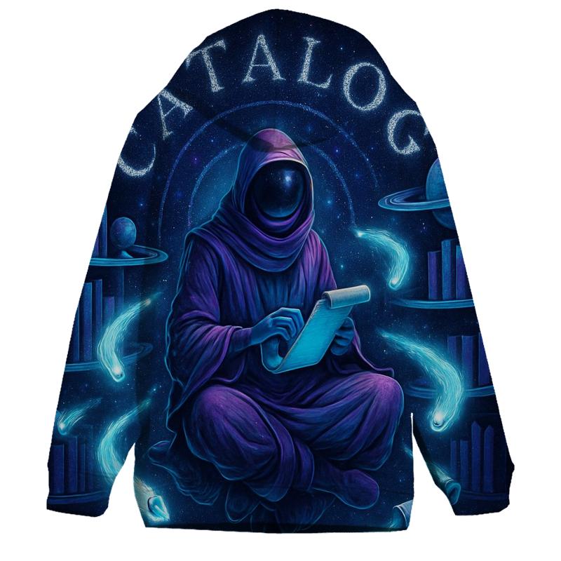 Chrono Comet Librarian zip-up hoodies