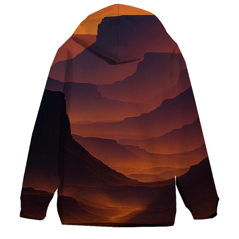 Violet Canyon Afterglow heavyweight hoodies