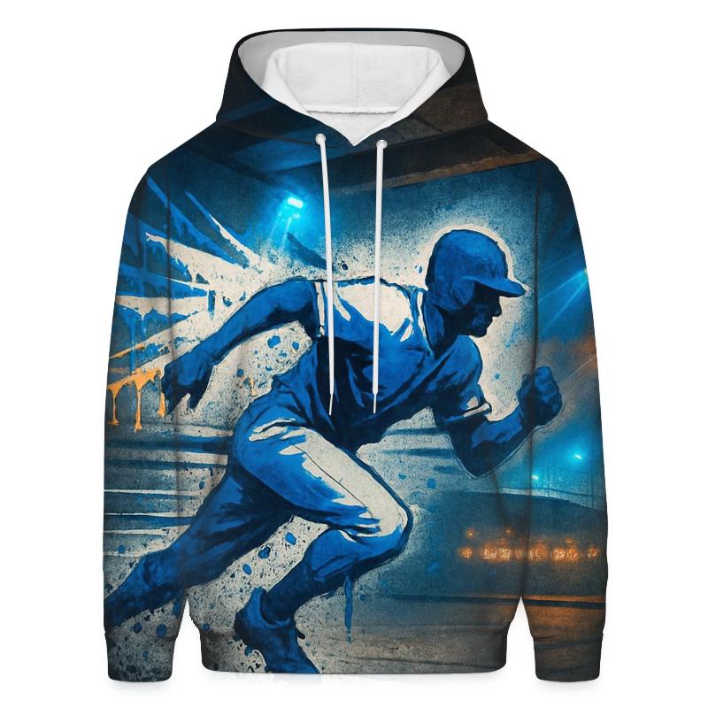 Graffiti Baseline Rush hoodie trends