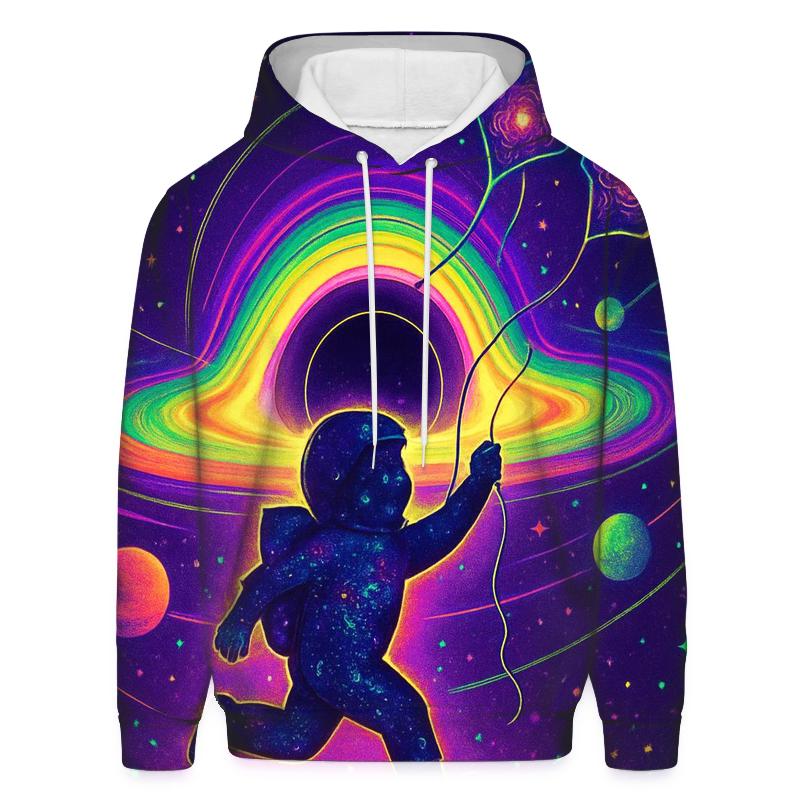 Black Hole Kite Festival zip-up hoodies