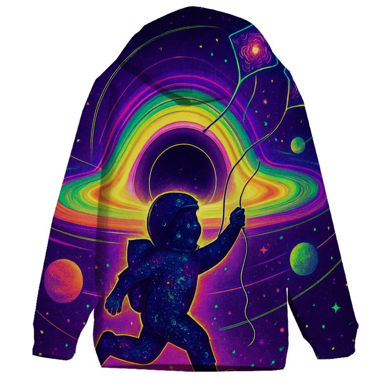 Black Hole Kite Festival zip-up hoodies