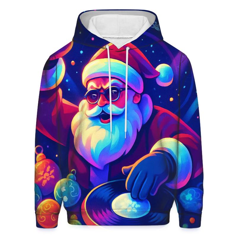 Santa DJ Galaxy Mixer hoodie trends