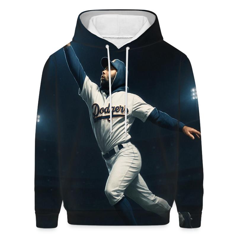 Midnight Catch At The Edge Of Light printed hoodies