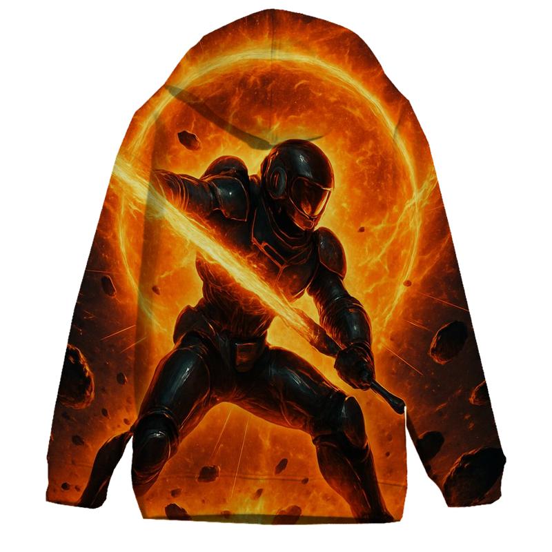 Solar Flare Swordsman premium hoodies