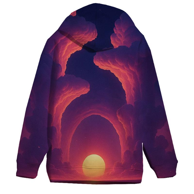 Cloud Cathedral Sundown embroidered hoodies