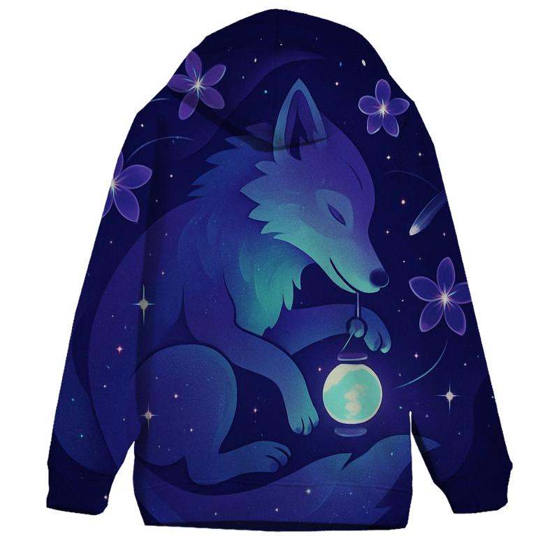 Orbit Garden Astral Wolf custom hoodies