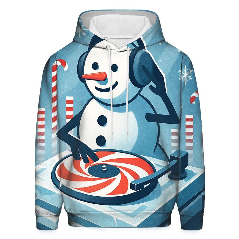 Snowman DJ Frostbeat custom hoodies