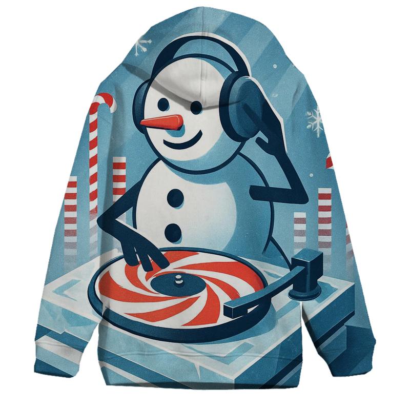 Snowman DJ Frostbeat custom hoodies
