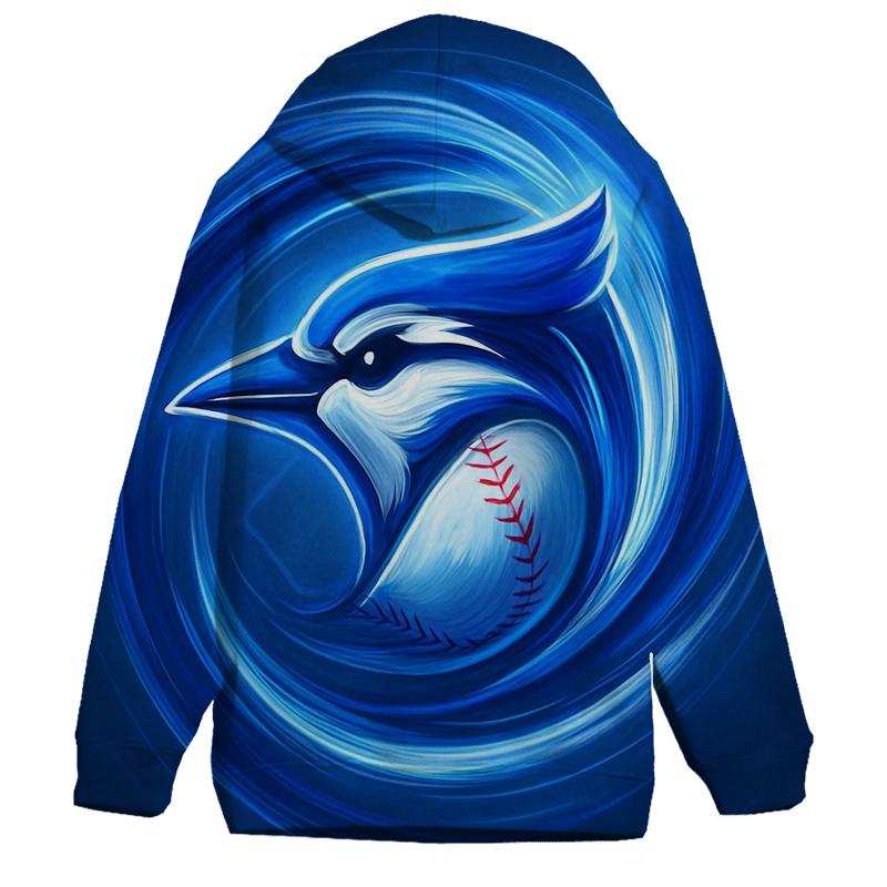 Wind Tunnel Rally Blue Jays Finish zip-up hoodies