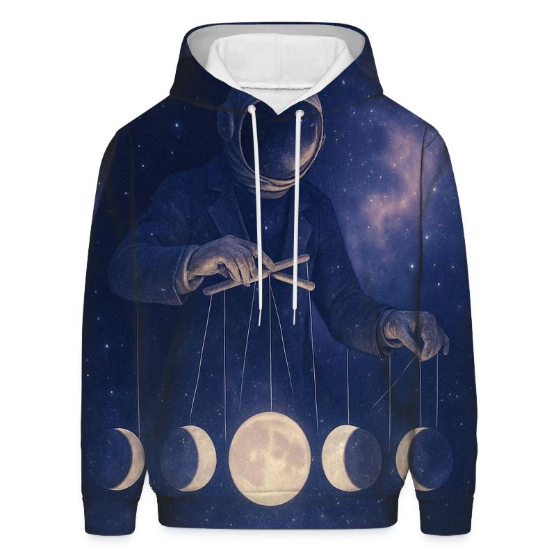 Moon Phase Marionette Theater lightweight hoodies