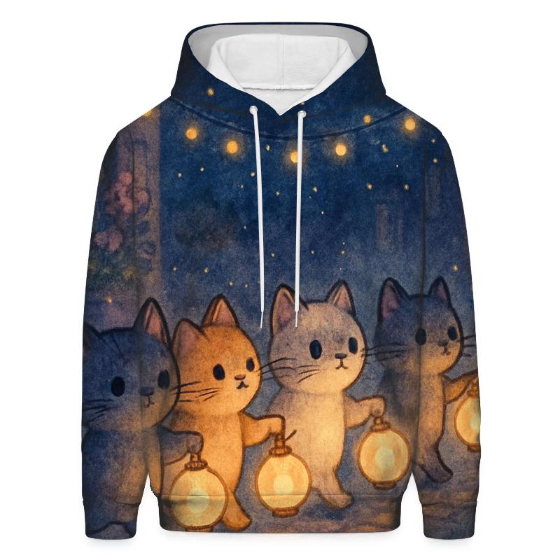 Lantern Parade Alley Cats premium hoodies