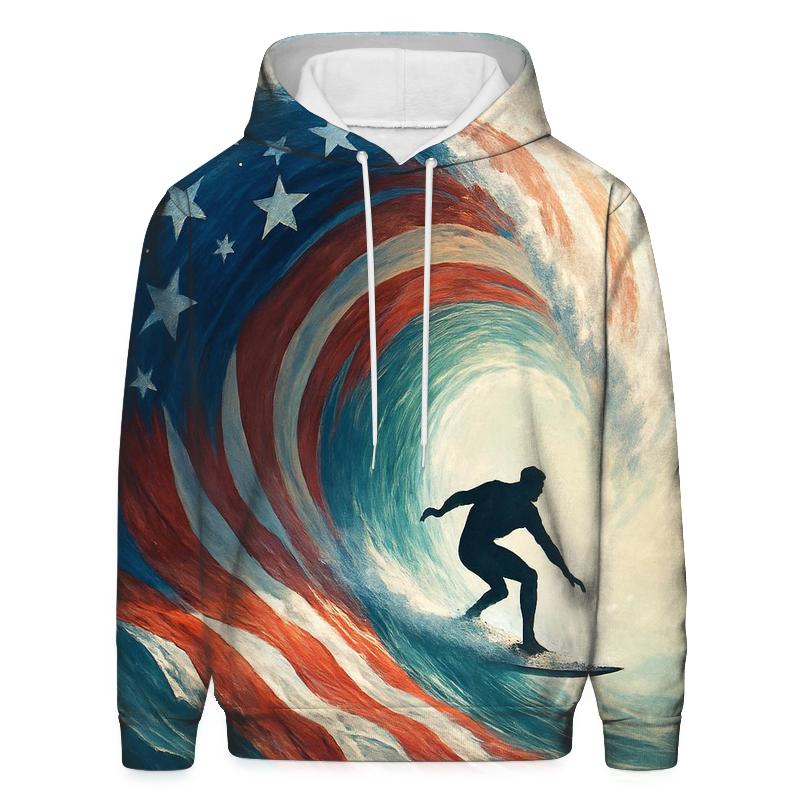 Ocean Wind Stripes Breaker hoodie designs