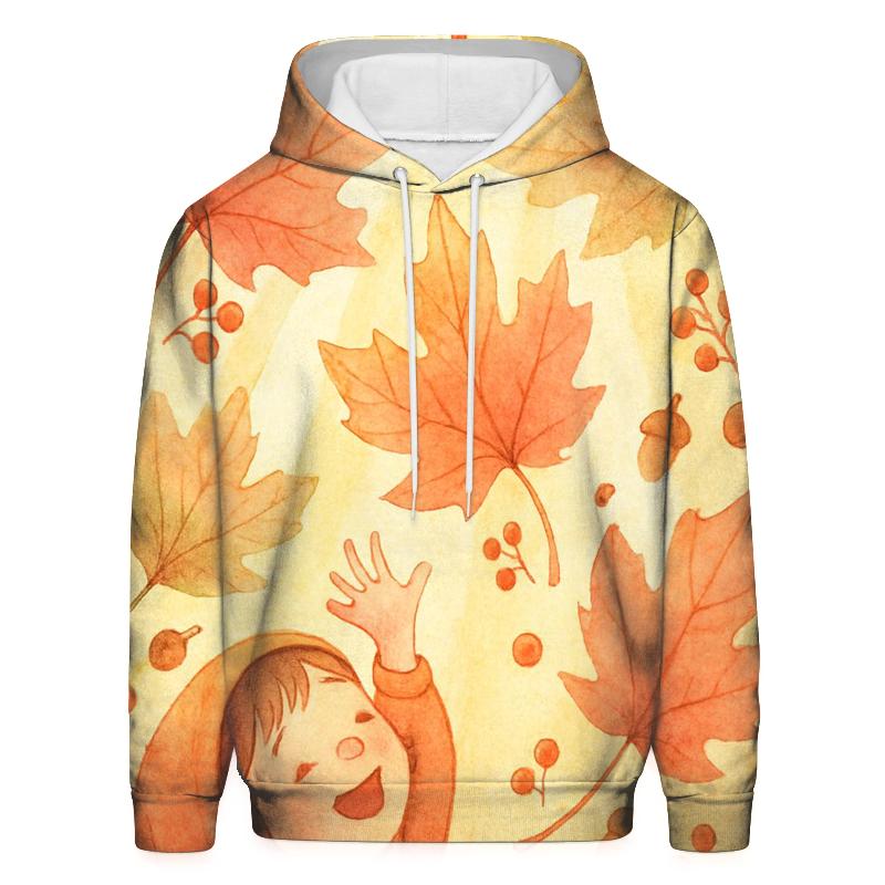 Maple Leaf Parade In Sunbeams pullover hoodies