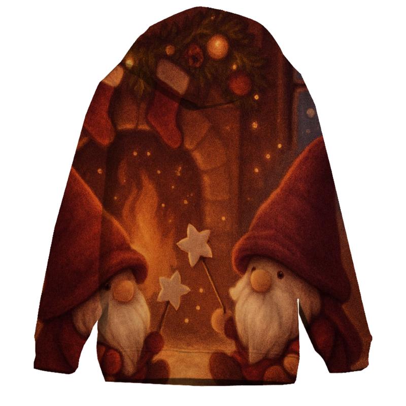 Gnome Fireplace Marshmallow Watch custom hoodies