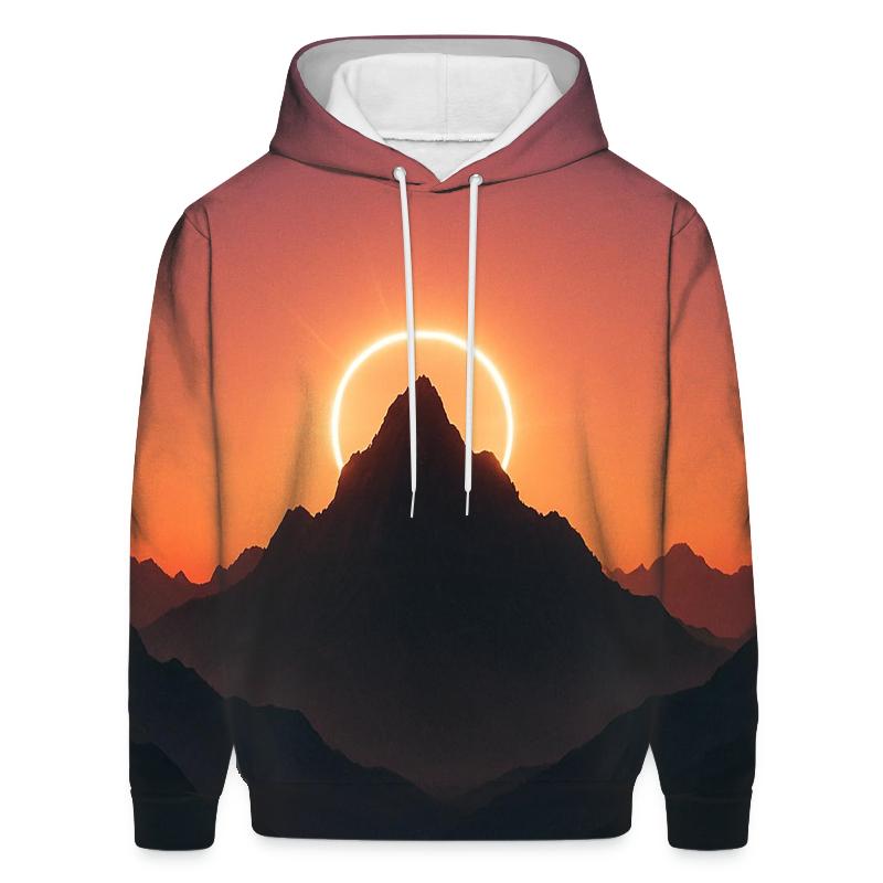 Mountain Halo Descent graphic hoodies