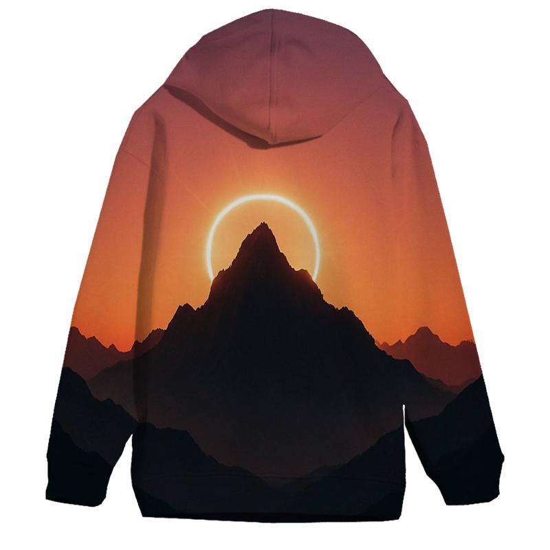Mountain Halo Descent graphic hoodies