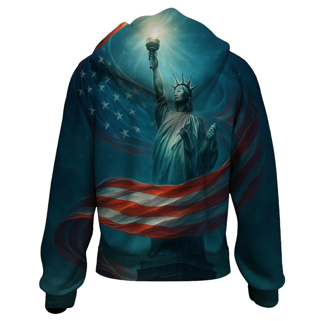 Liberty Aurora Surge zip-up hoodies
