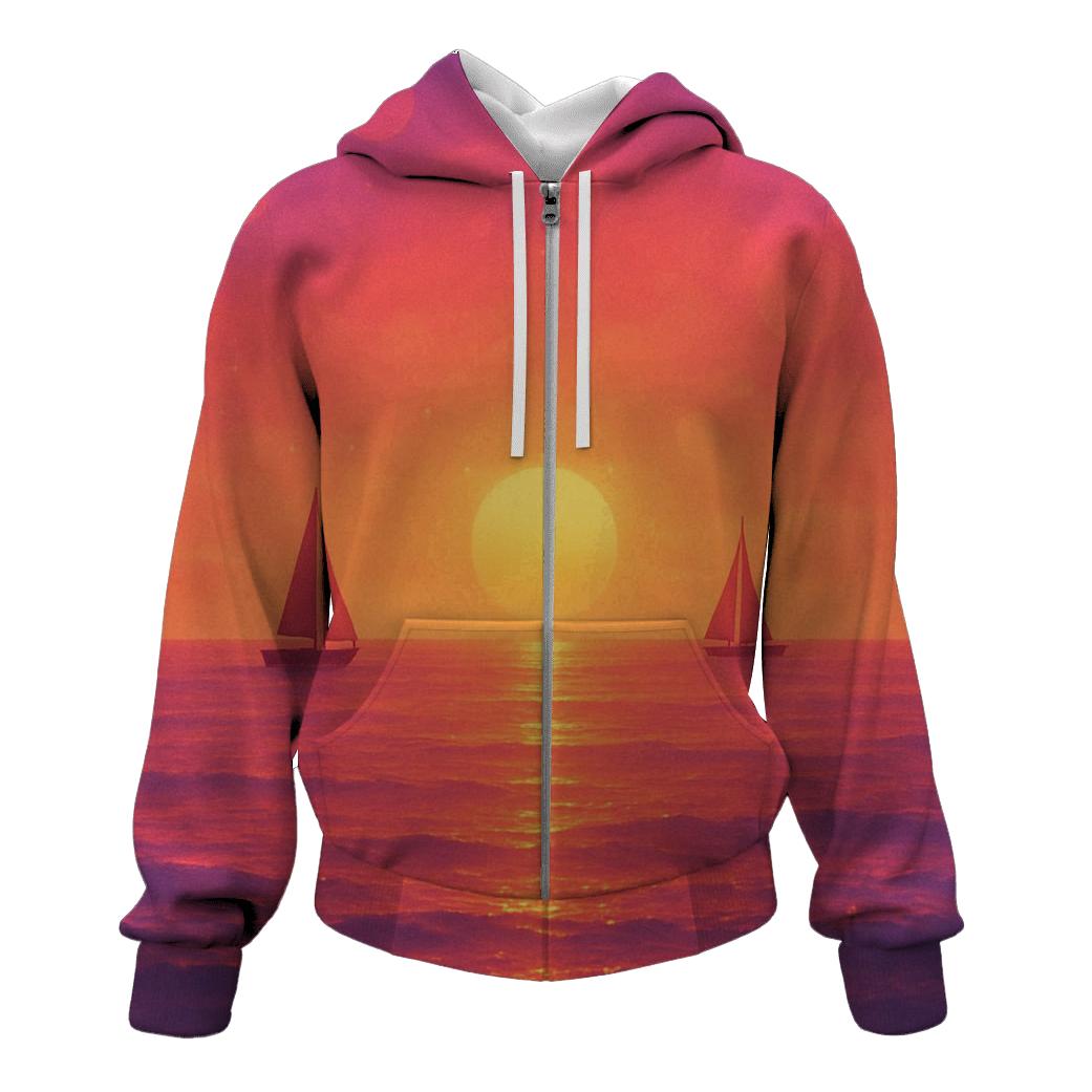 Ember Tide Horizon premium hoodies