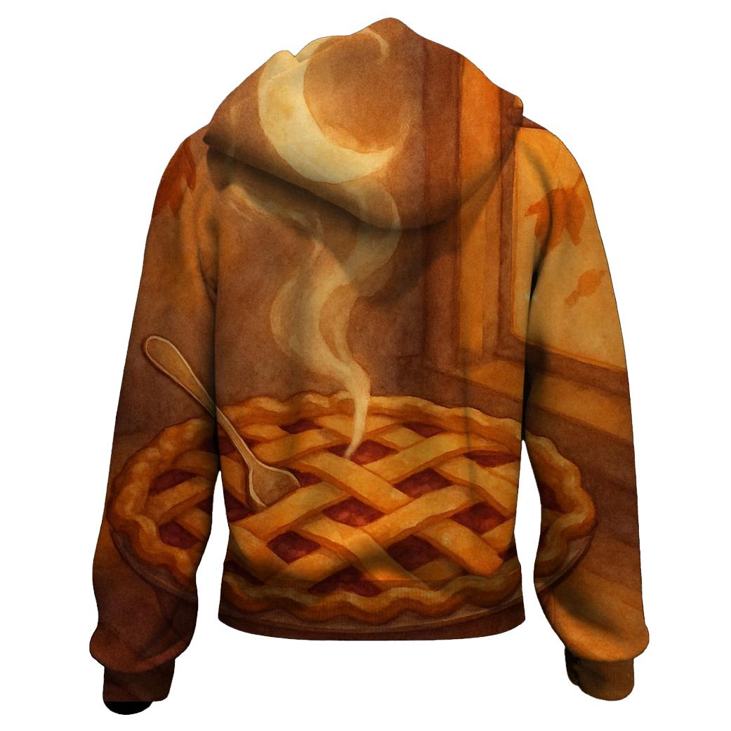 Harvest Moon Pie Steam zip-up hoodies