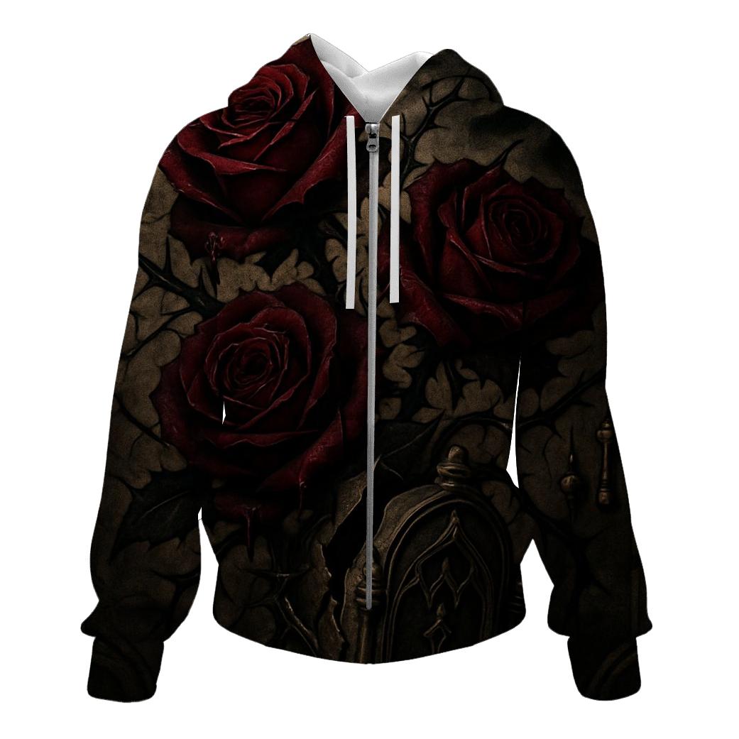 Bleeding Roses Of The Iron Reliquary graphic hoodies