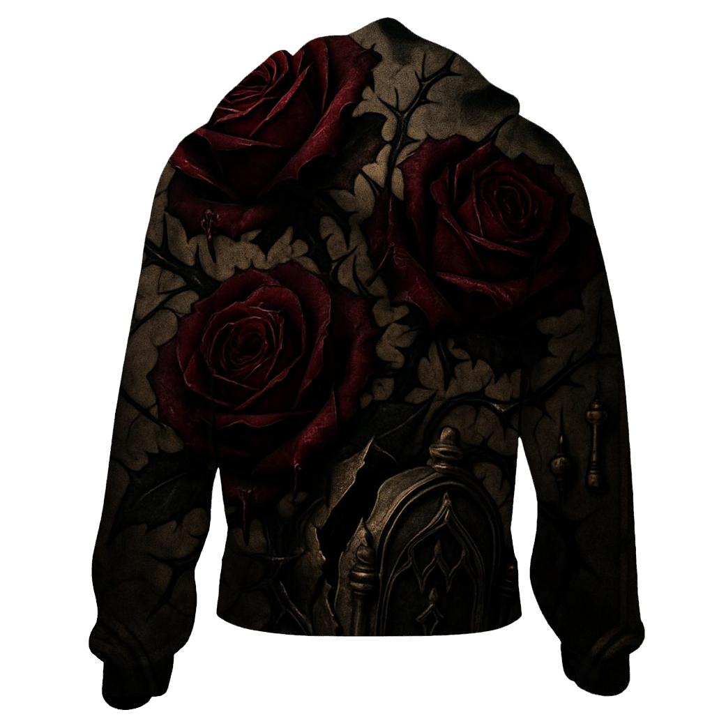 Bleeding Roses Of The Iron Reliquary graphic hoodies