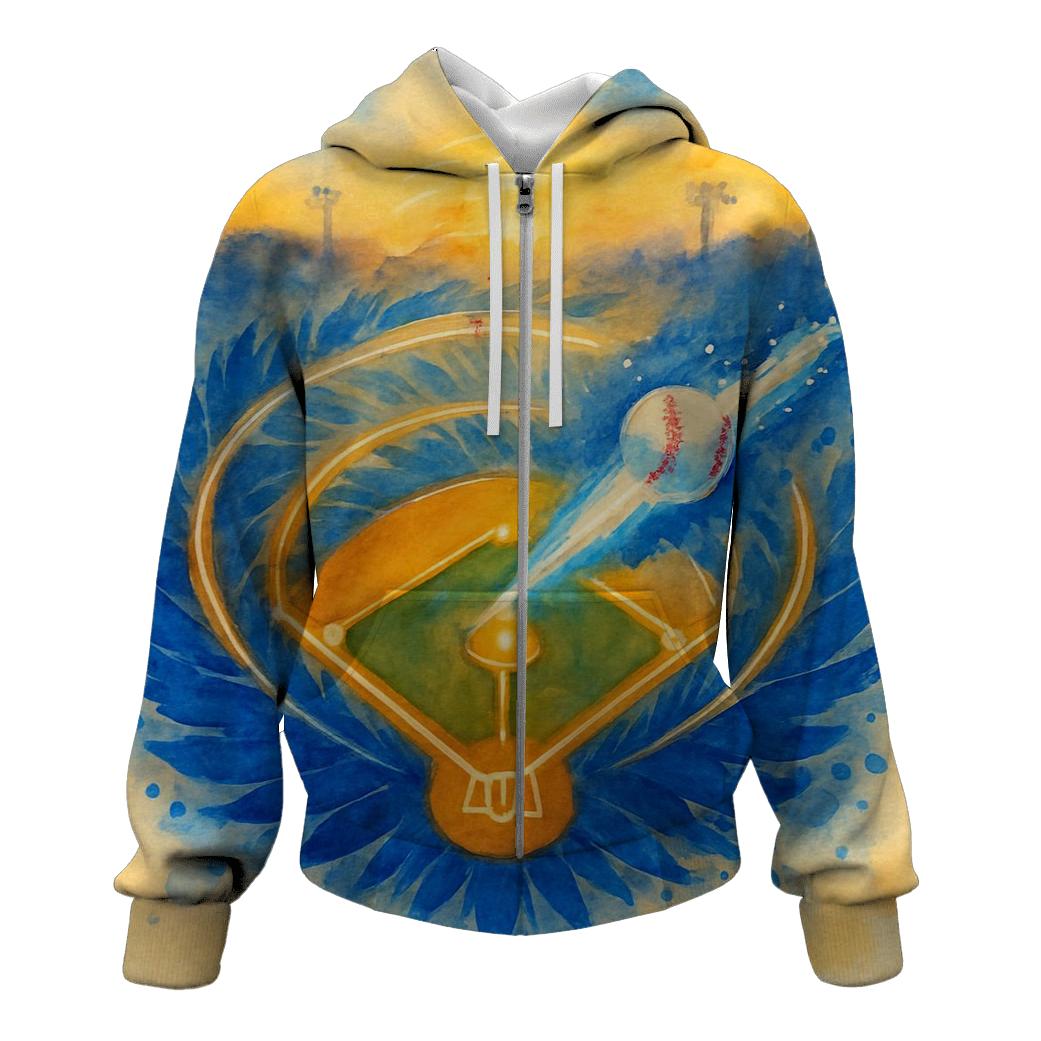 Blue Jays Diamond Halo At Sunset hoodies fashion
