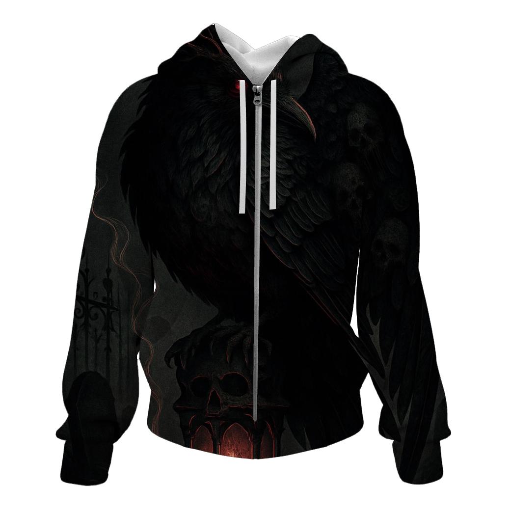 Raven Oracle Over The Bone Lantern hoodie trends