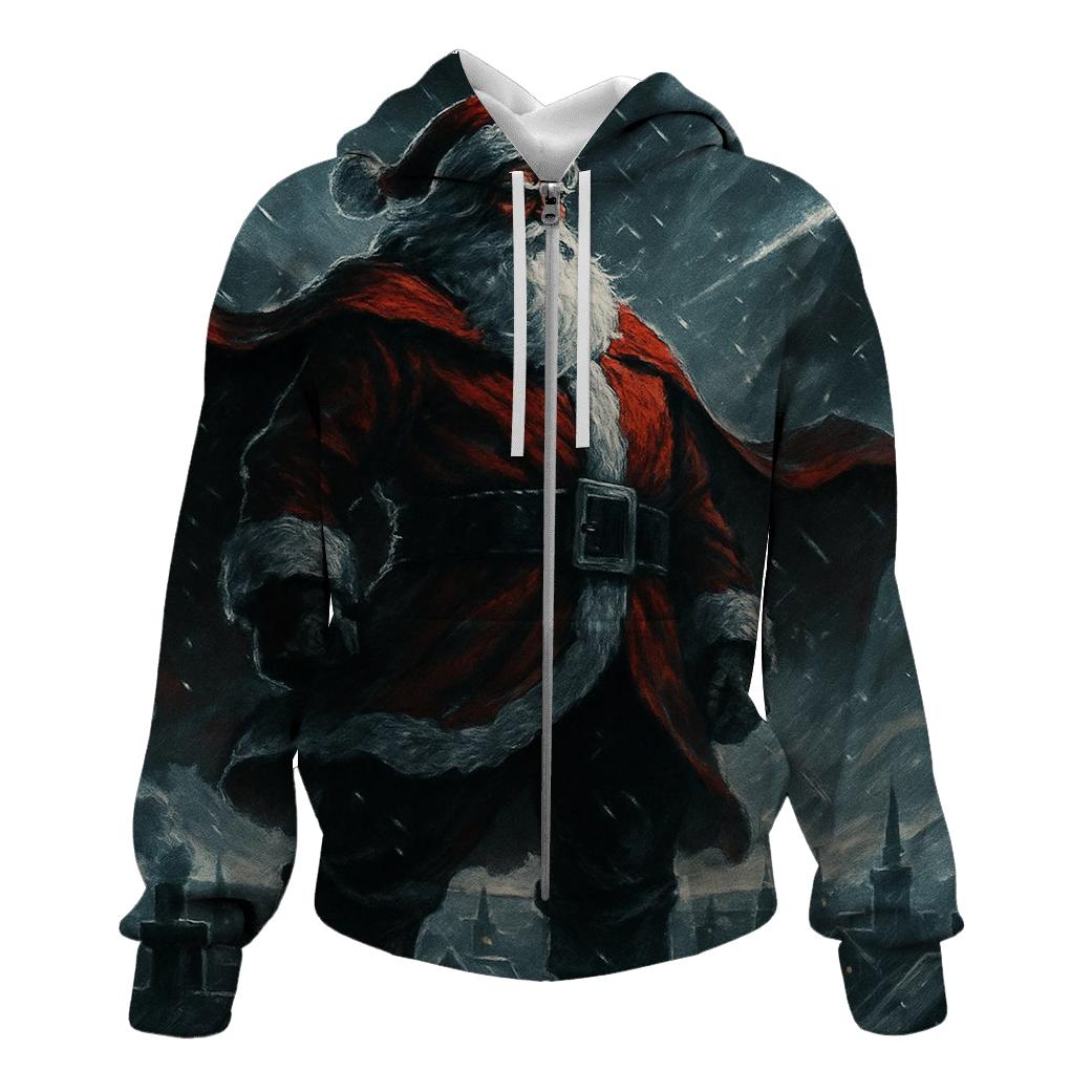 Storm Sentinel Santa On Rooftops hoodies fashion