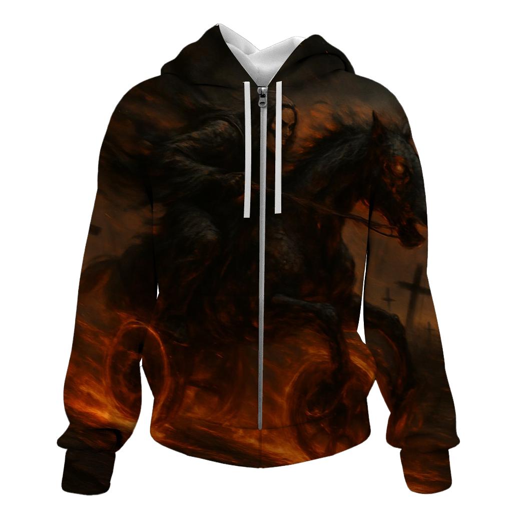 Ghost Rider Of The Grave Horizon lightweight hoodies