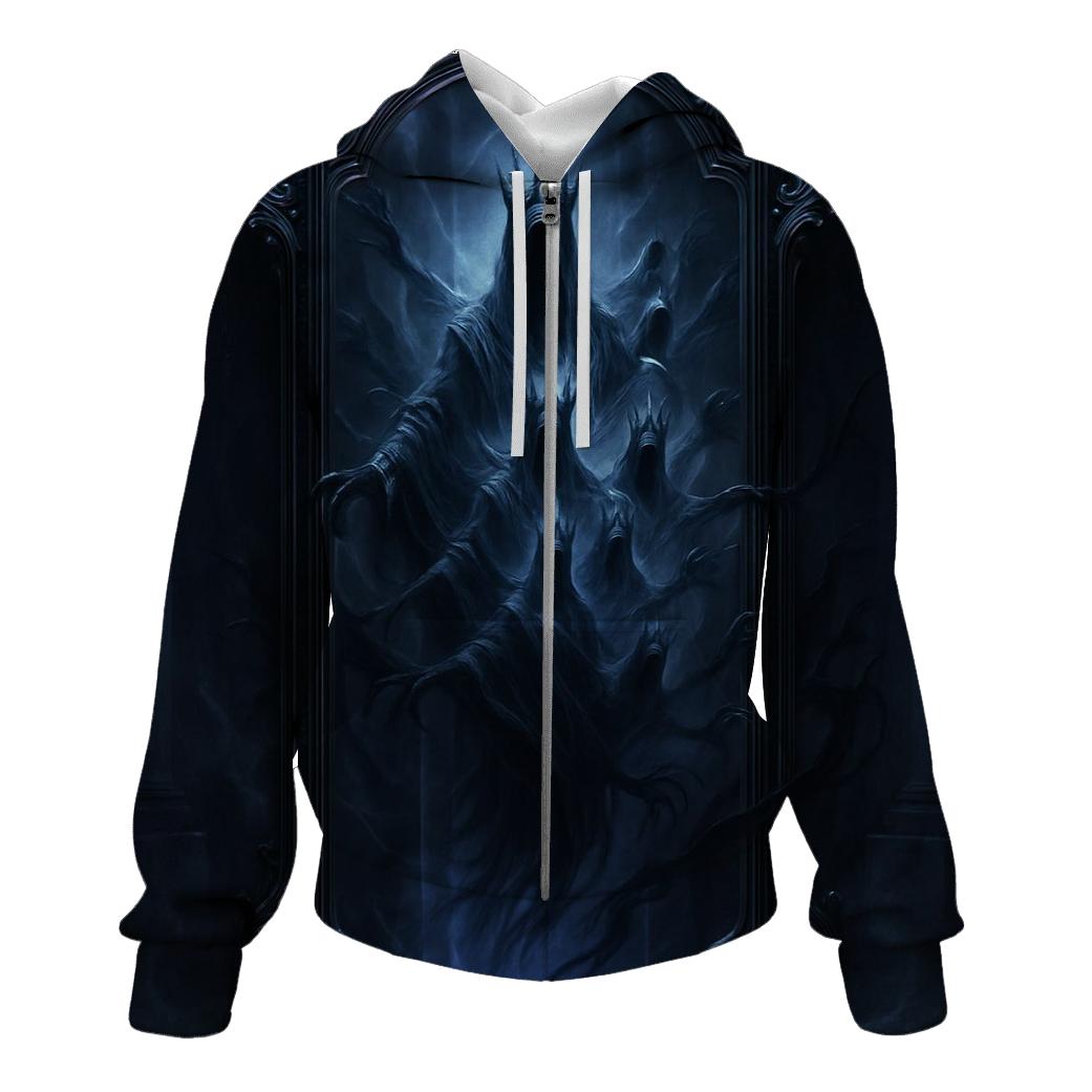 Crowned Wraith In The Mirror Coffin custom hoodies