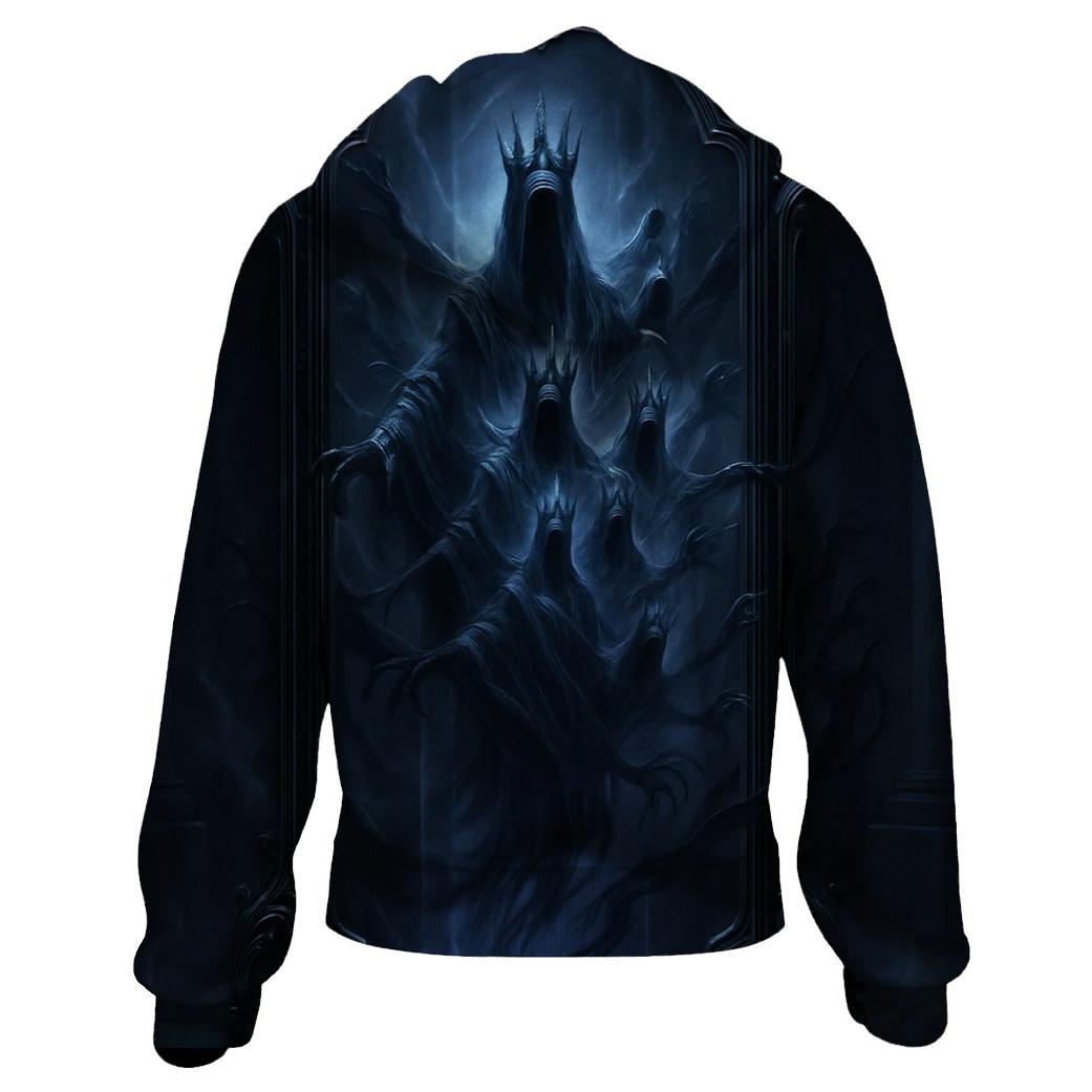 Crowned Wraith In The Mirror Coffin custom hoodies