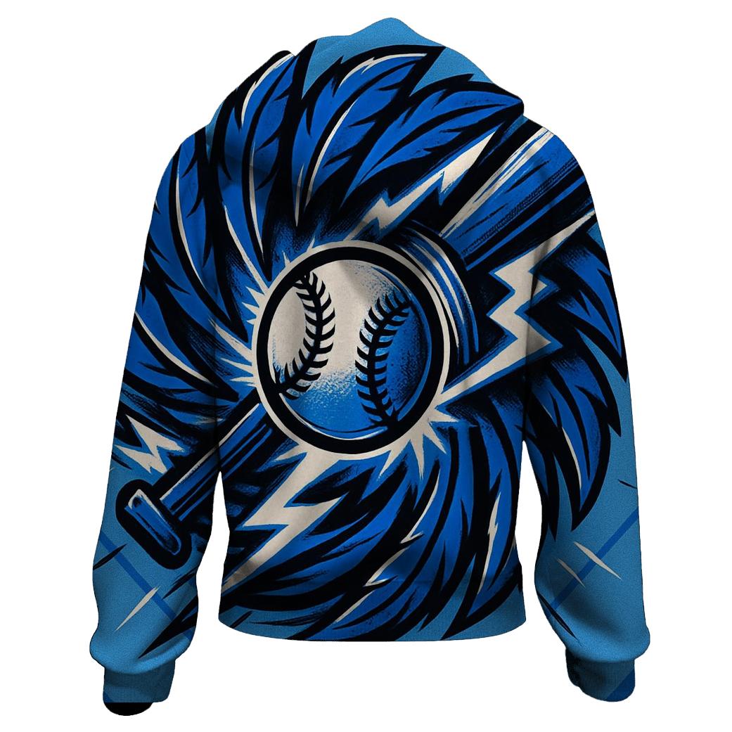 Blue Jays Voltage Bat Spin embroidered hoodies