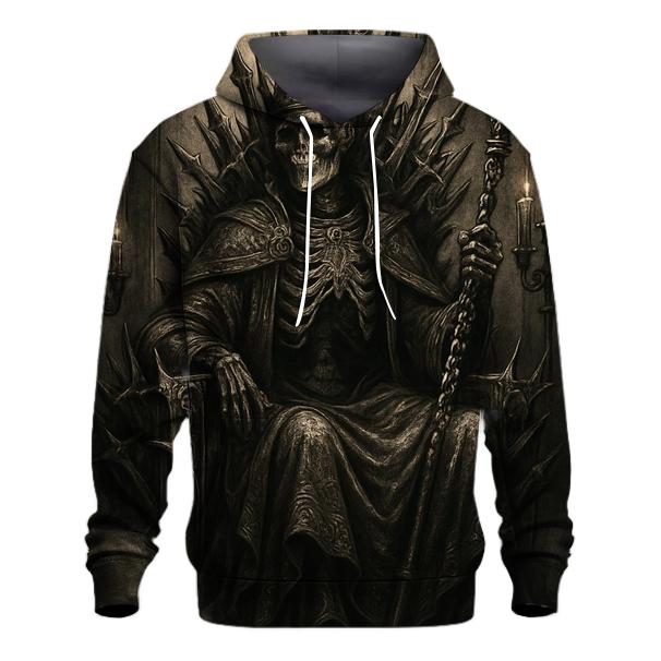 Throne Of The Rusted Skeleton King premium hoodies