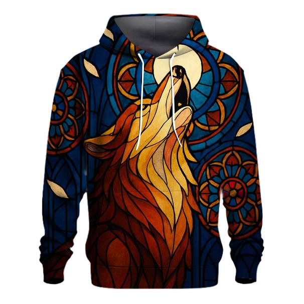 Cathedral Stained Glass Howl zip-up hoodies