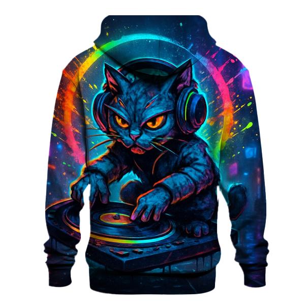 Nebula DJ Alley Cat zip-up hoodies