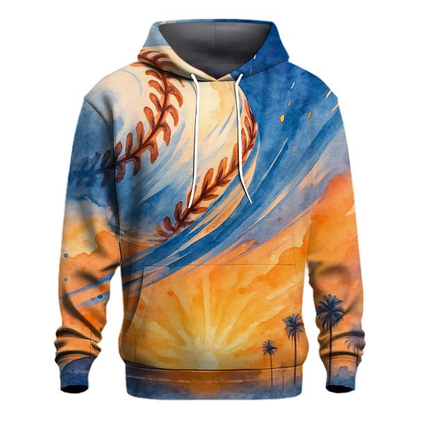 Sunset Seamstorm Over Los Angeles hoodie designs