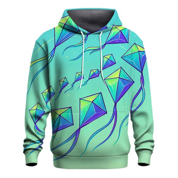 Electro Prism Kite Swarm heavyweight hoodies
