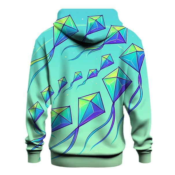 Electro Prism Kite Swarm heavyweight hoodies