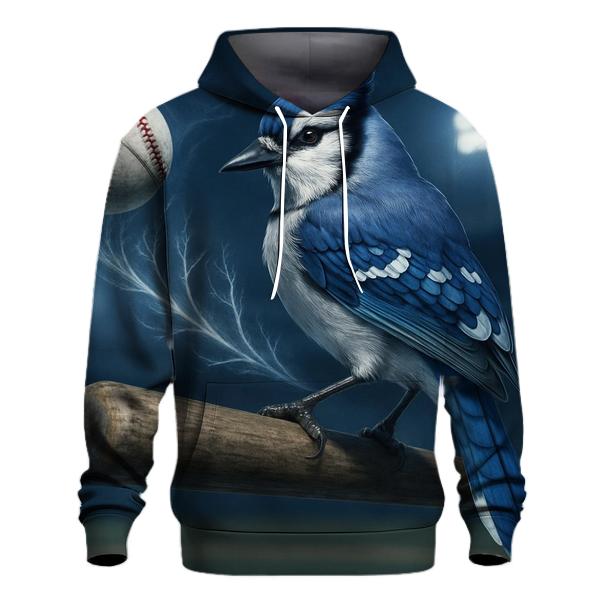 Blue Jays Ice Vein Curveball embroidered hoodies