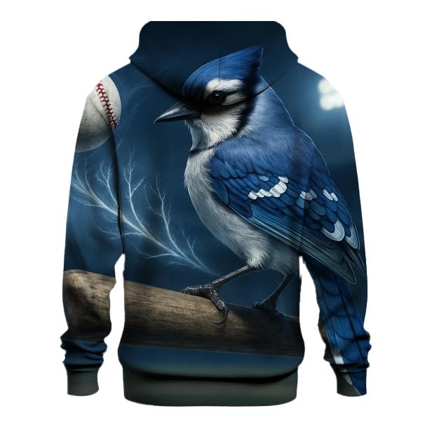 Blue Jays Ice Vein Curveball embroidered hoodies