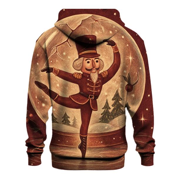 Nutcracker Ballet In A Snow Globe Forest pullover hoodies