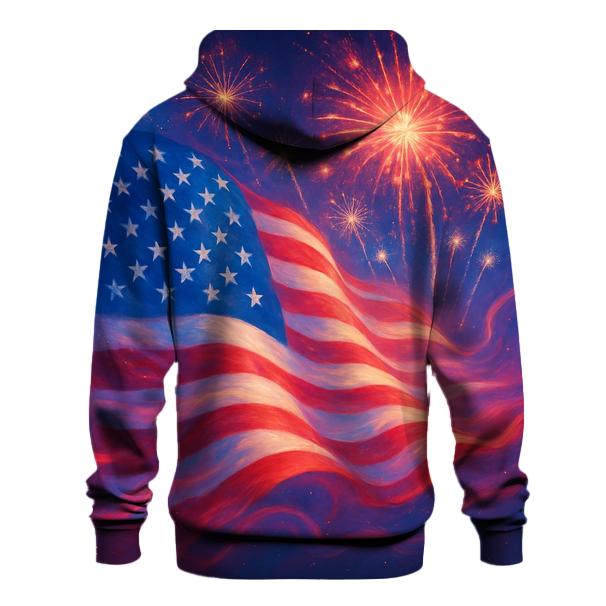 Firework Constellation Banner zip-up hoodies
