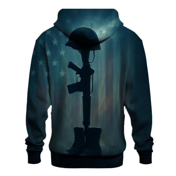 Battlefield Cross In Starlit Quiet heavyweight hoodies