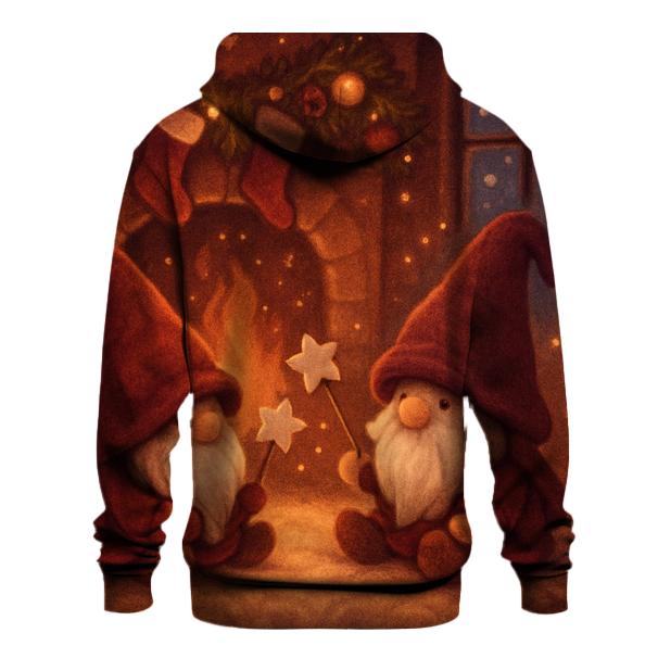 Gnome Fireplace Marshmallow Watch graphic hoodies