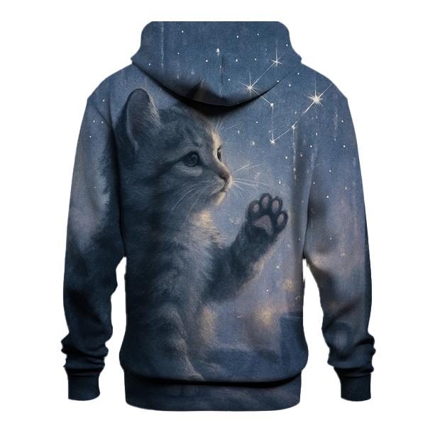 Rainy Window Purring Constellations heavyweight hoodies